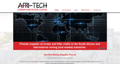 Desktop Screenshot of afri-tech.net